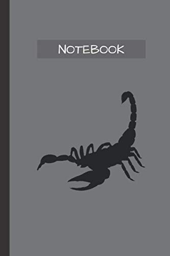 Scorpion Notebook for Dark Name Ideas