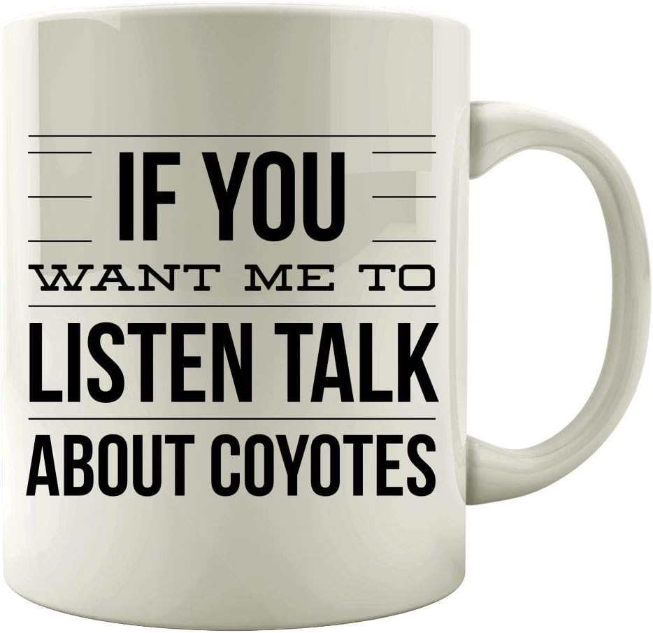 Funny Coyote Mug for Wild Spirits