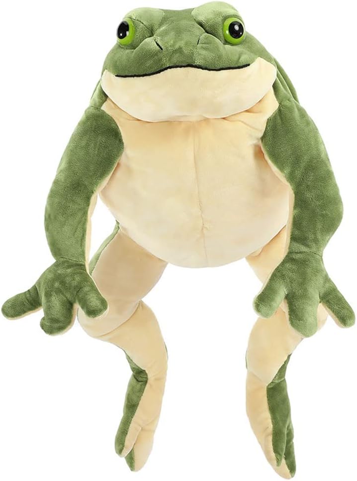 Giant Frog Plush for Big Cuddles