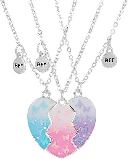 Matching Necklaces for Best-Friend Trios
