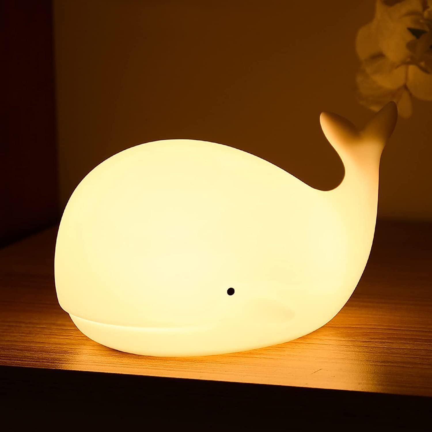Whale Night Light for Ocean Glow