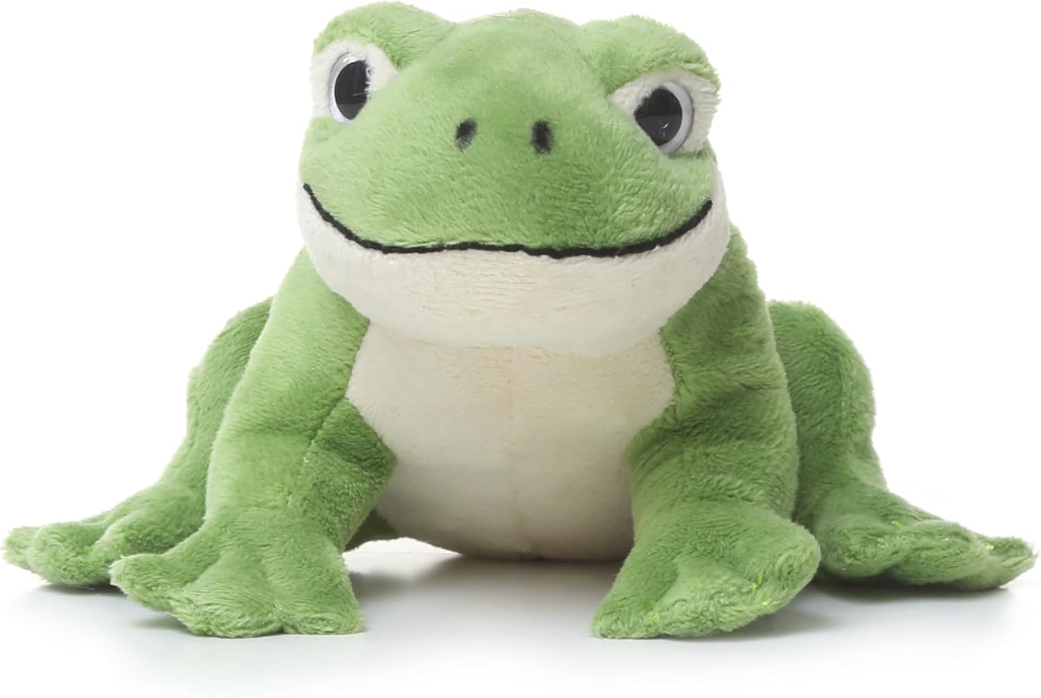 Realistic Frog Plush for Ribbit Names