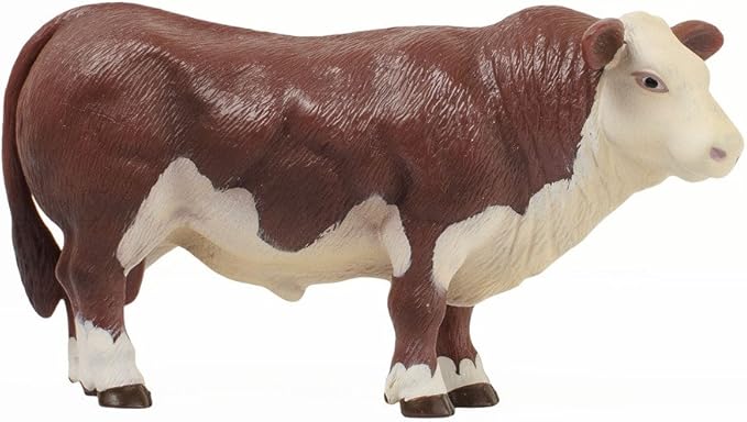 Little Buster Hereford Bull Figure