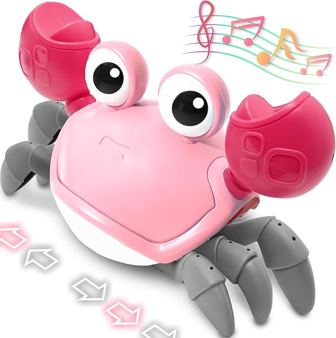 Sideways-Skittering Crab for Baby Fun