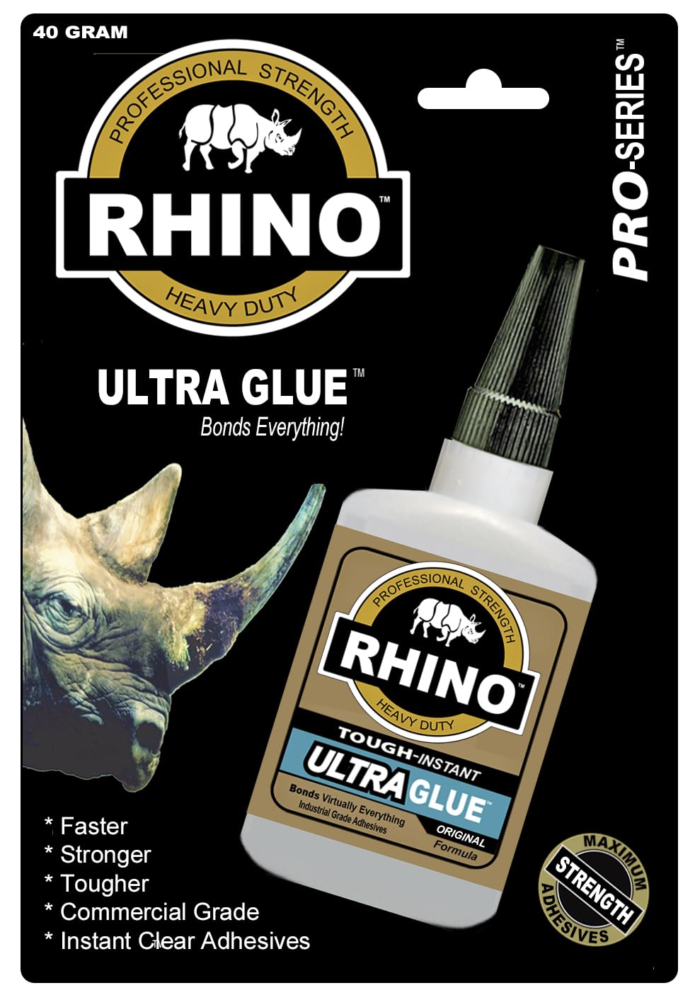 Tough Rhino Glue for Strong Bonds