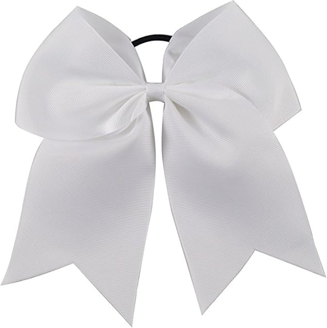 White Cheer Bow for Team Style