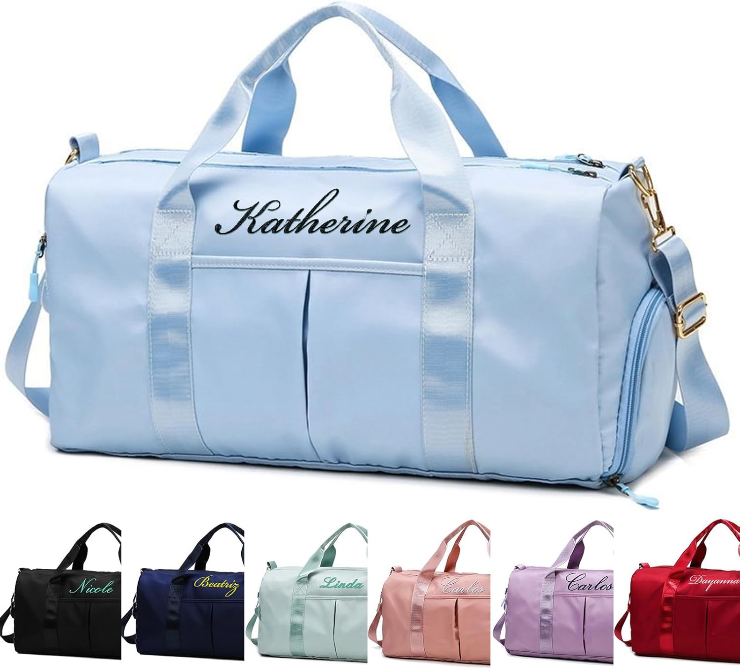 Personalized Sports Duffle for Team Gear