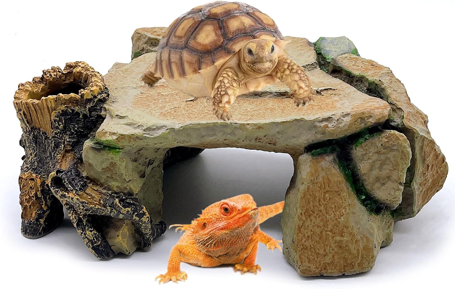 Rock Hideout for Reptile Habitats
