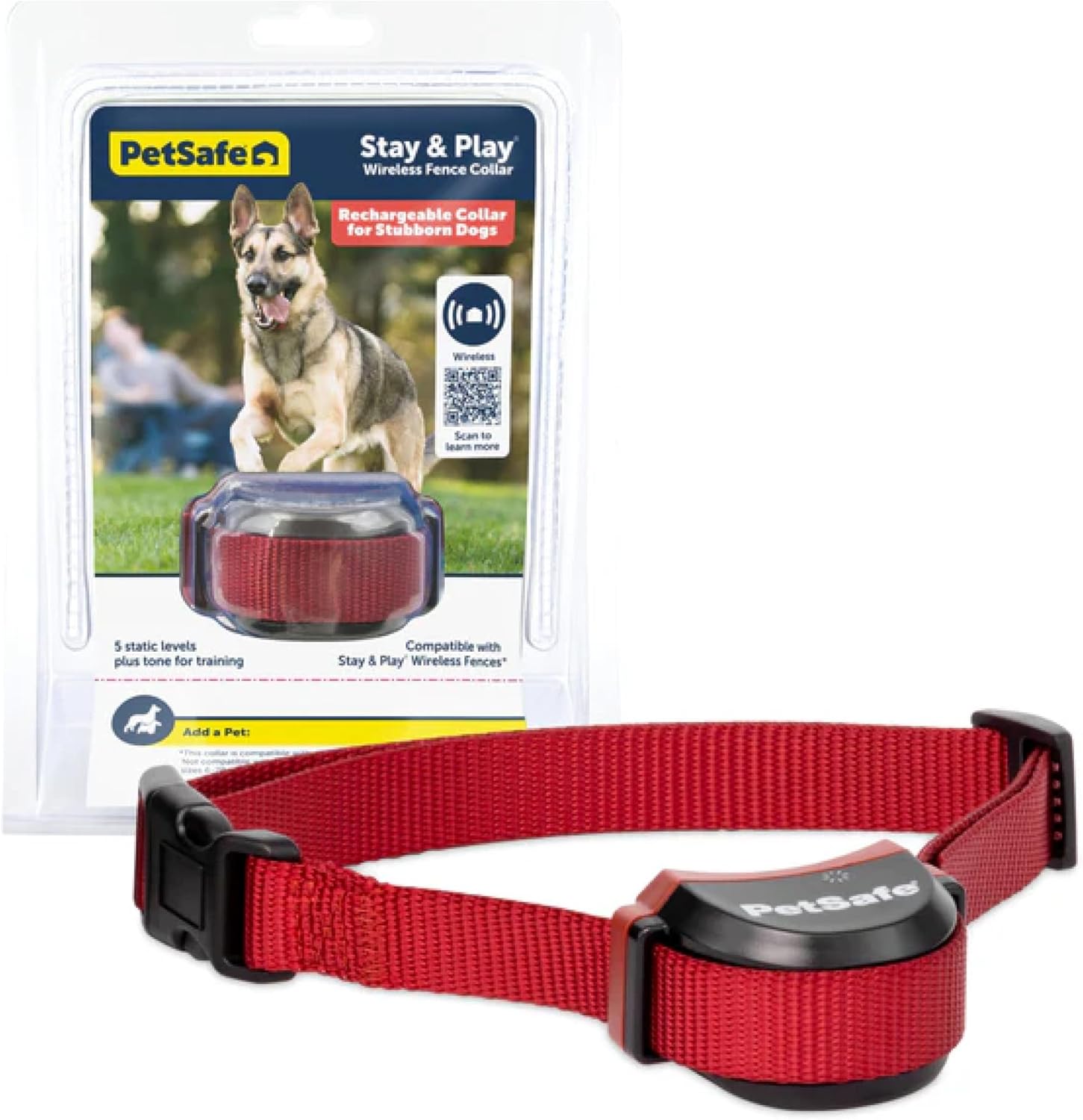Backup Fence Collar for Dog Duos