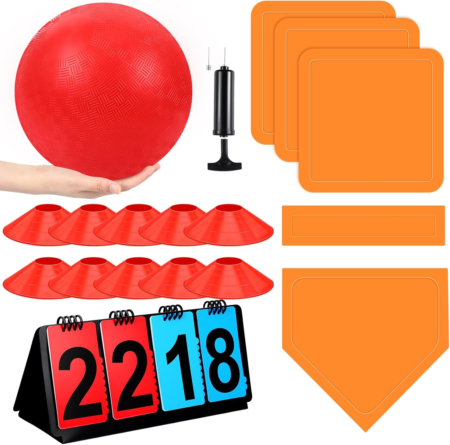 Complete Kickball Kit for Team Games