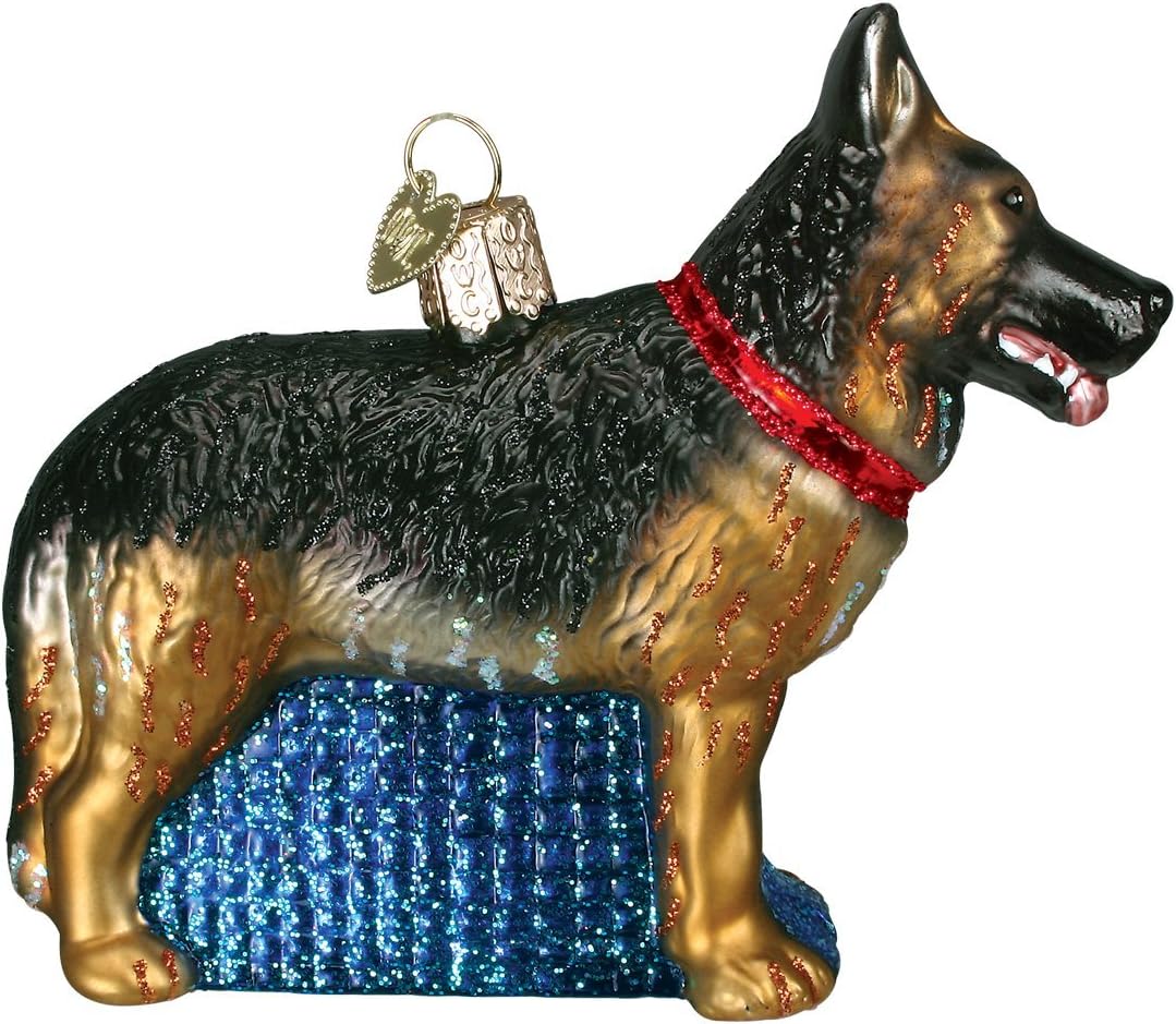 German Shepherd Ornament for Loyal Dog Fans