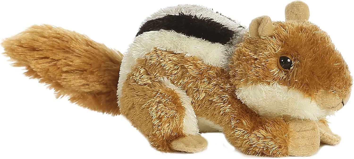 Mini Chipmunk Figure for Woodland Fun