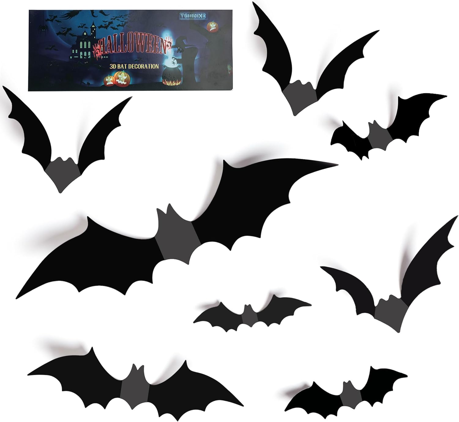 Hanging Bat Decor for Dark Style