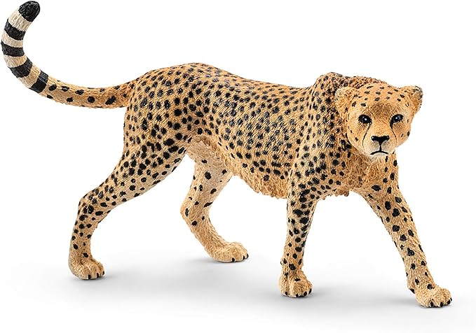 Realistic Female Cheetah Figure