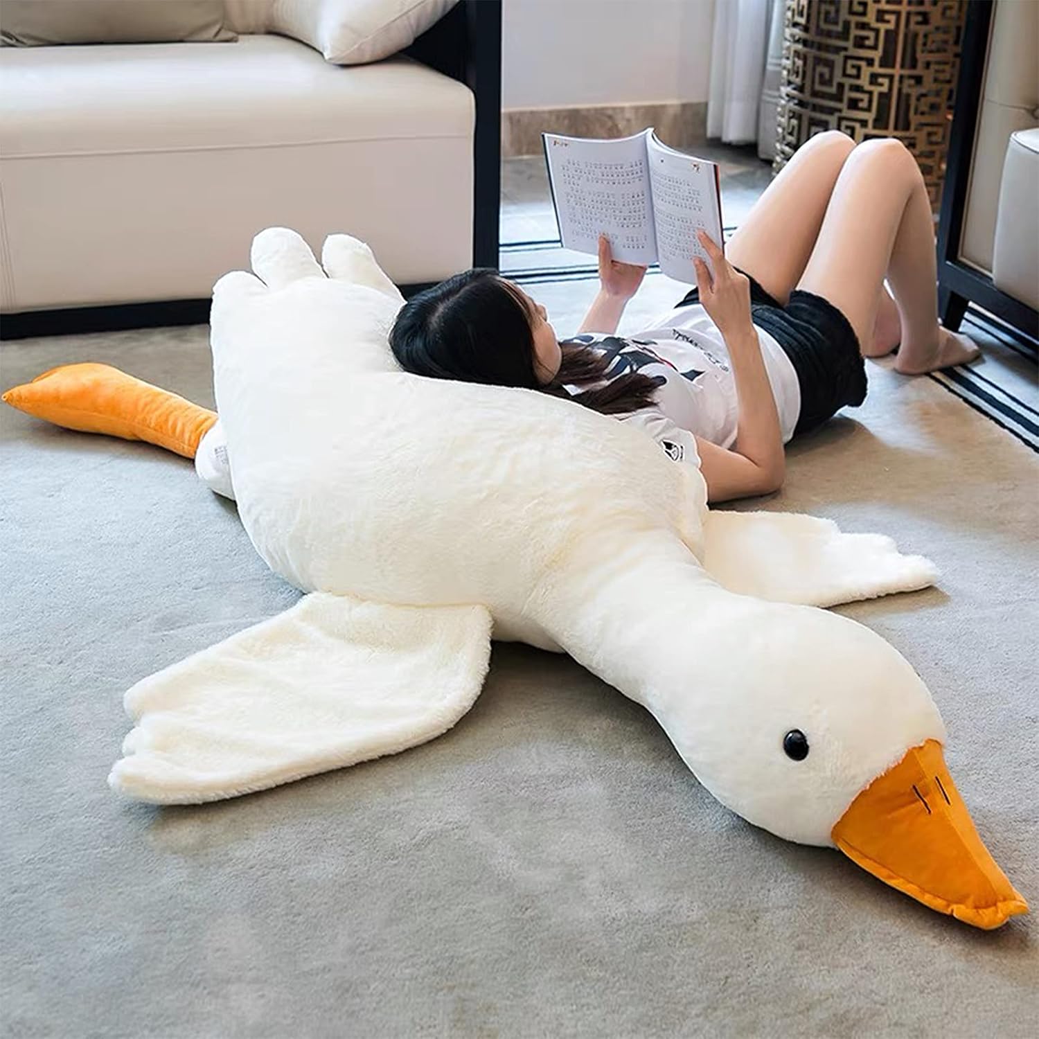 Giant Cuddly Goose Plush