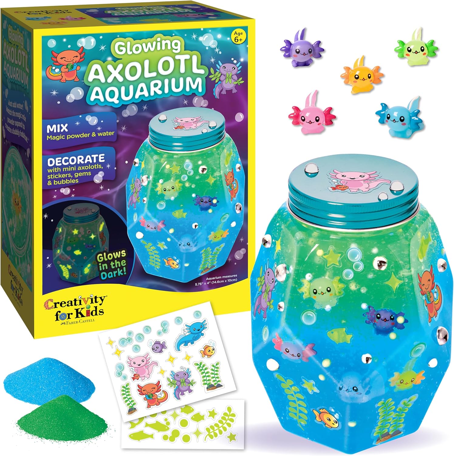 Light-Up Axolotl Craft Kit