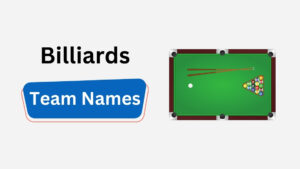 273+ Unique Pool Team Names For Your Billiard Squad pool team names