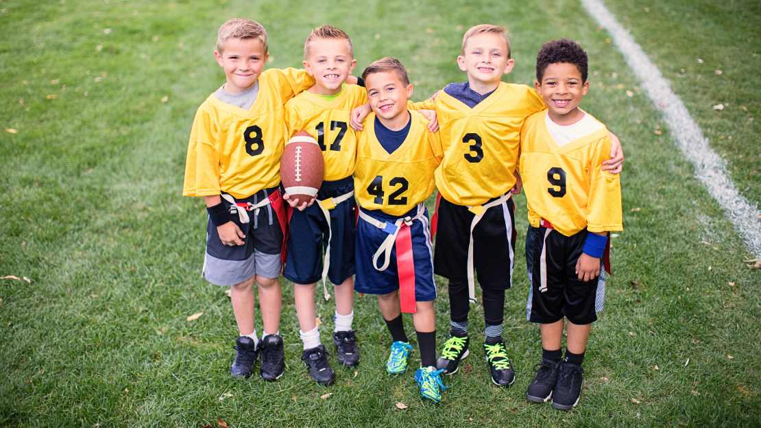 youth flag football team names